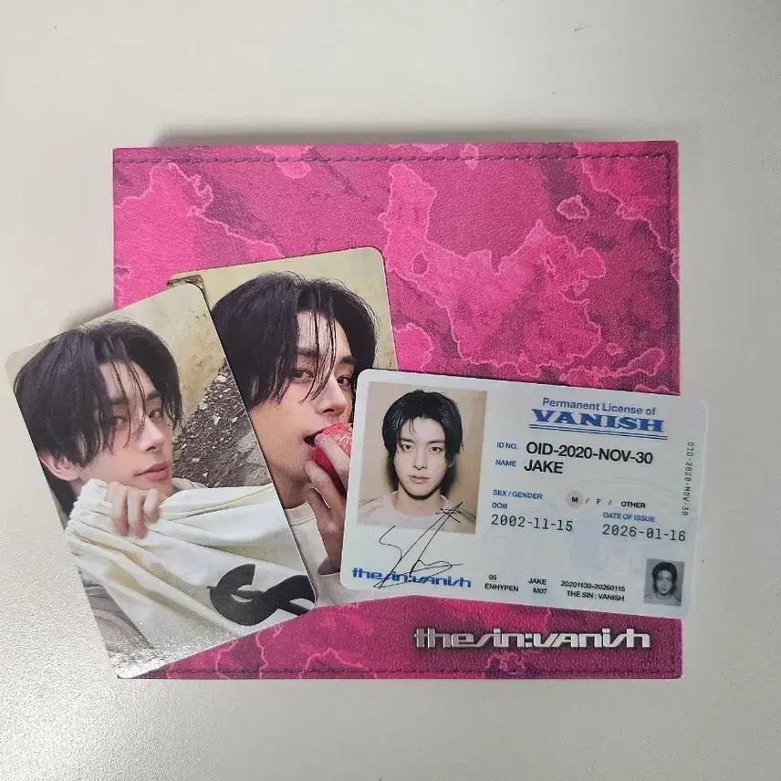 [BUNJANG] Enhypen The Sun Vanish Engine Edition Jake Photocard / 엔하이픈 더신배니시 엔진반 제이크 ver.