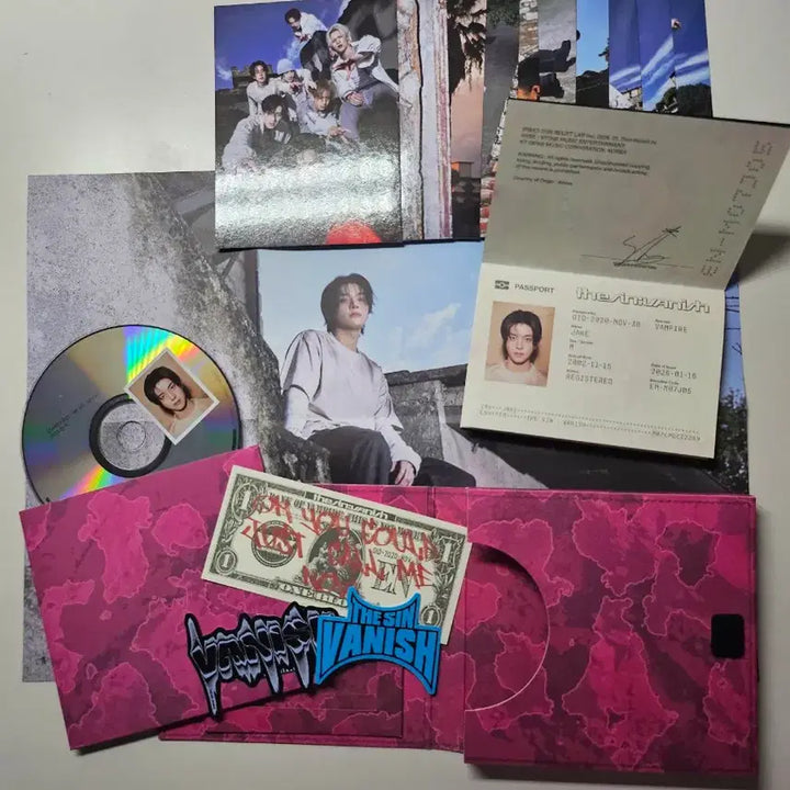 [BUNJANG] Enhypen The Sun Vanish Engine Edition Jake Photocard / 엔하이픈 더신배니시 엔진반 제이크 ver.