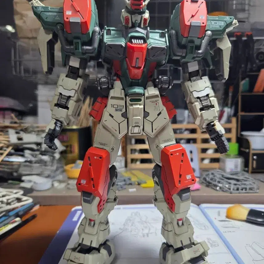 [BUNJANG] Junk Moshow Hurricane Action Figure / 정크 모쇼 허리케인
