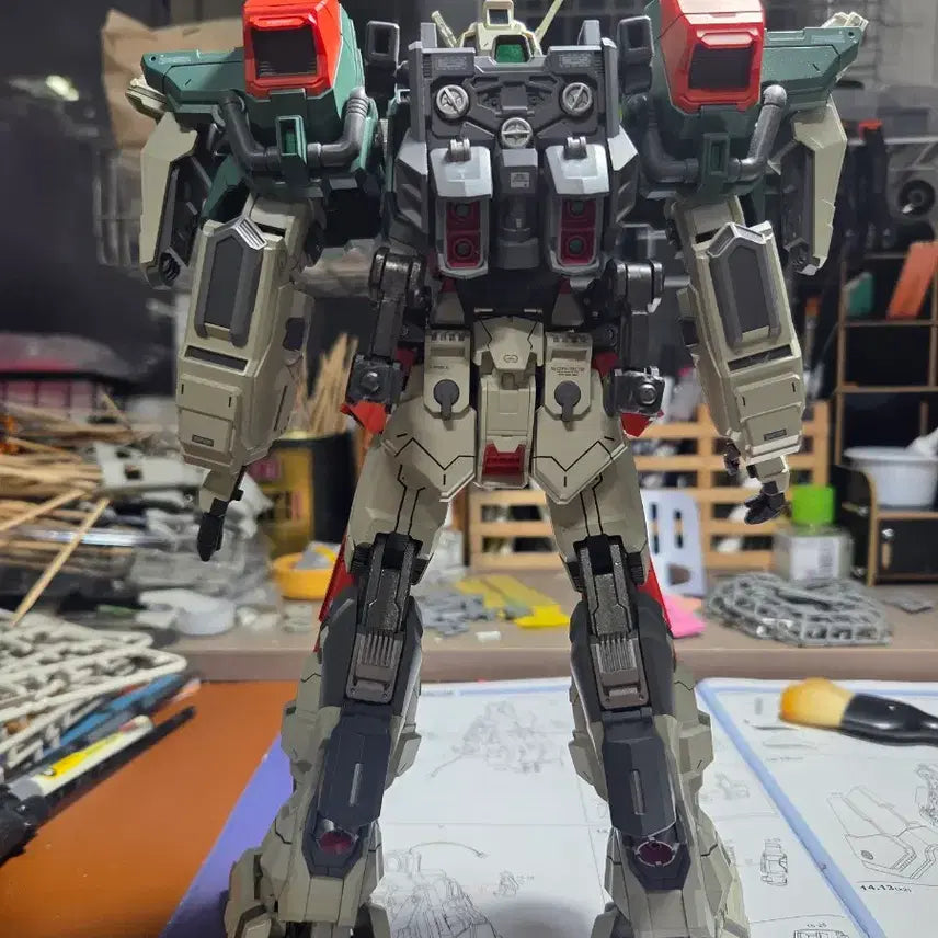 [BUNJANG] Junk Moshow Hurricane Action Figure / 정크 모쇼 허리케인