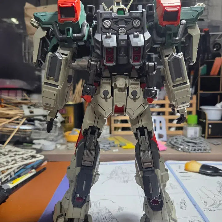 [BUNJANG] Junk Moshow Hurricane Action Figure / 정크 모쇼 허리케인