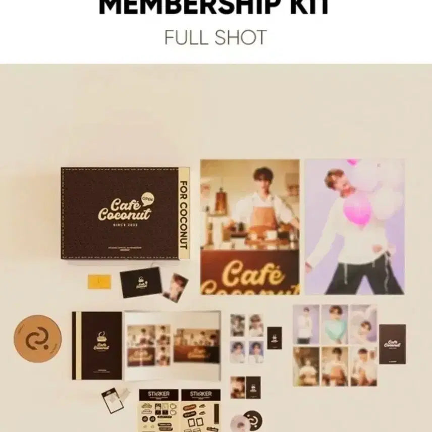 [BUNJANG] Kim Junsu COCONUT 3rd Fanclub Kit Unsealed / 단순개봉) 김준수 코코넛 3기 키트