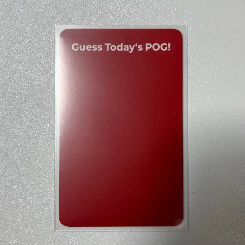 [BUNJANG] T1 Faker POG Photocard / T1 오너 티원존 POG 포토카드