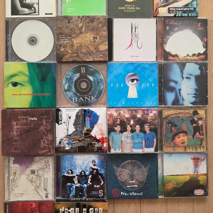 [BUNJANG] Korean Rock &amp; Ballad CDs Bundle Set / 대한민국 가요 락 앨범 (강산에 김종서 김경호 윤도현 신승우  삐삐밴드)