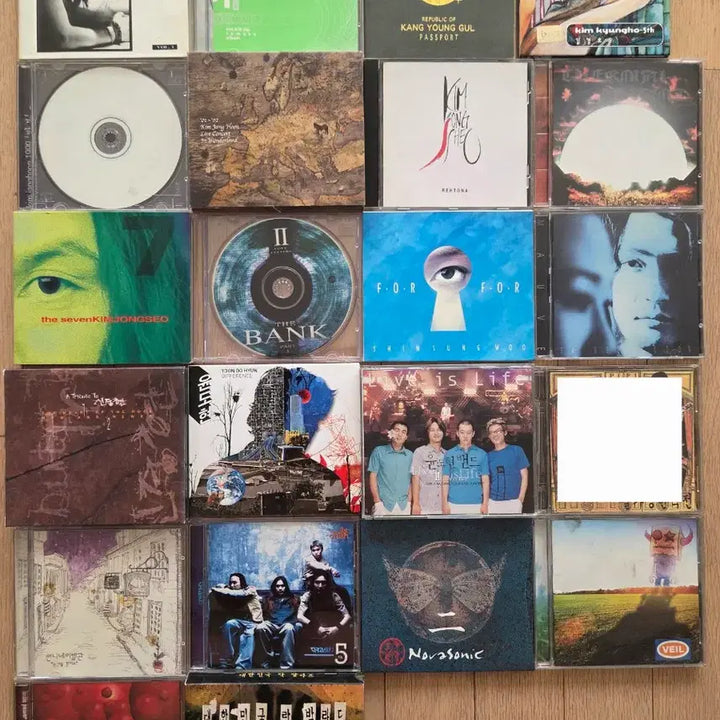 [BUNJANG] Korean Rock &amp; Ballad CDs Bundle Set / 대한민국 가요 락 앨범 (강산에 김종서 김경호 윤도현 신승우  삐삐밴드)
