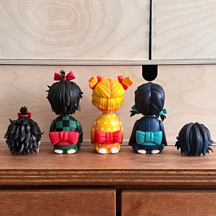 [BUNJANG] Demon Slayer: Kimetsu no Yaiba Entertainment District Arc Tanjiro, Zenitsu, Inosuke Figure Bundle Set / 일괄) 귀멸의 칼날 유곽편 탄지로 젠이츠 이노스케 피규어