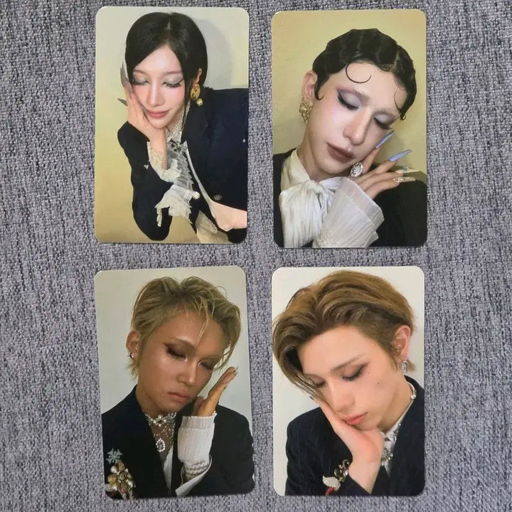[BUNJANG] XLOV Coco Nenne Ver. Photocard 4pc Set / XLOV 미공포 코코낸내ver. 4pc 1set