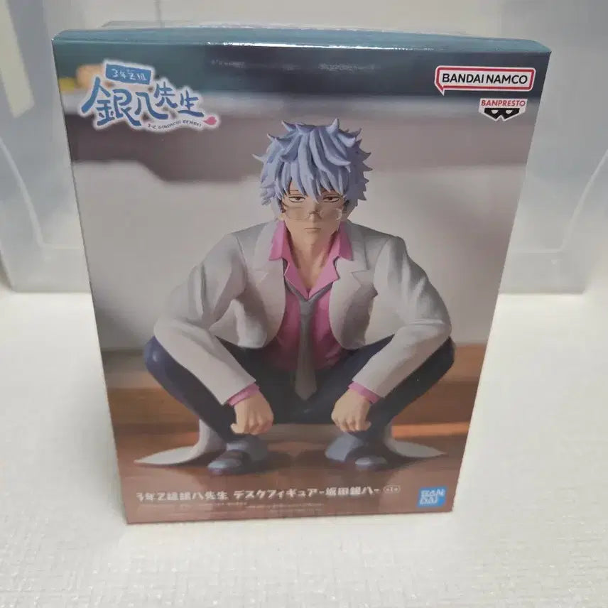 [BUNJANG] Banpresto Gintama 3rd Year Class Z Gintoki Desk Figure (Sealed) / 반프레스토 3학년 Z반 긴파치 선생 데스크 피규어 미개봉 긴토키