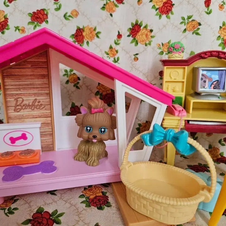 [BUNJANG] Vintage Barbie Doll Accessories Set with Dog / 빈티지 바비인형 소품세트/바비강아지