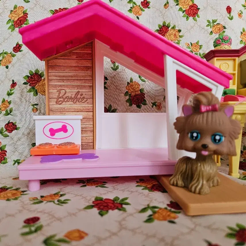 [BUNJANG] Vintage Barbie Doll Accessories Set with Dog / 빈티지 바비인형 소품세트/바비강아지