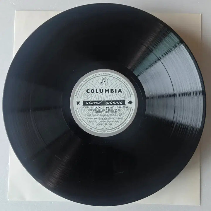 [BUNJANG] Otto Klemperer Conducts Beethoven Symphony No. 6 "Pastoral" LP (UK Columbia SAX First Pressing) / 오토 클렘페러 - 베토벤 교향곡6번 전원 LP ( 콜롬비아SAX초반)