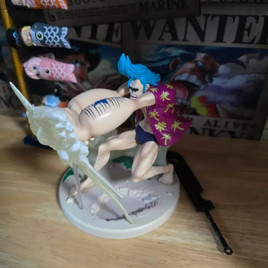[BUNJANG] One Piece Frankie Authentic Figure (No Box) / 원피스피규어 프랑키 정품