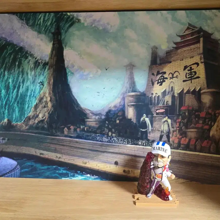 [BUNJANG] One Piece Mighty Jacks Sakazuki Figure / 원피스 마이티잭스 사카즈키