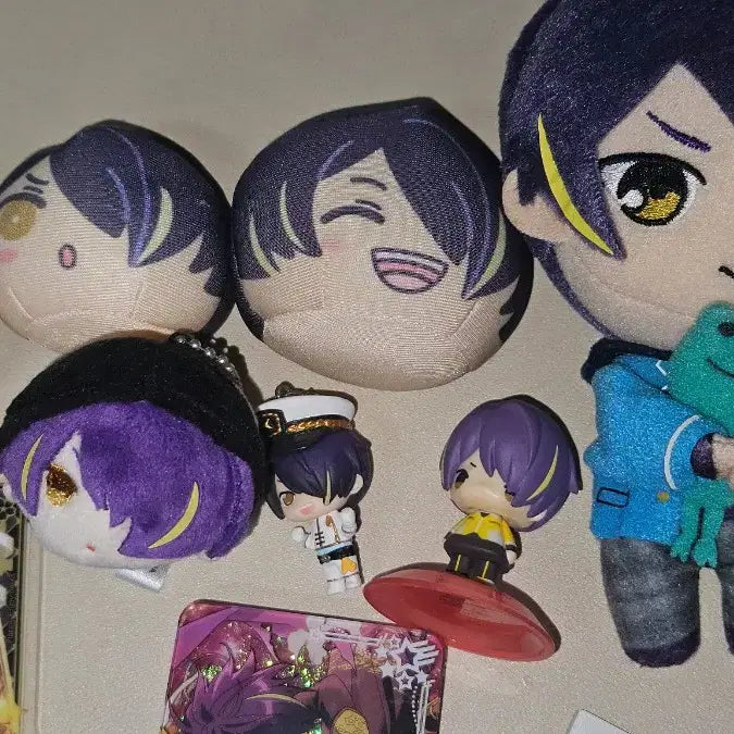 [BUNJANG] Ensemble Stars Shinobu Bundle Set (Plush, Manju, Figure, etc.) / 앙스타 시노부 일괄 (누이,만쥬 피규어 등등)