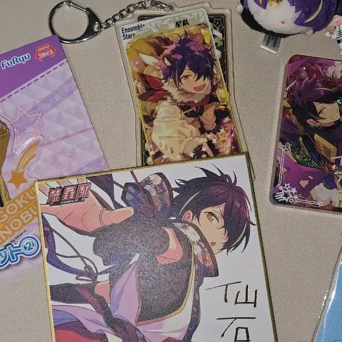 [BUNJANG] Ensemble Stars Shinobu Bundle Set (Plush, Manju, Figure, etc.) / 앙스타 시노부 일괄 (누이,만쥬 피규어 등등)