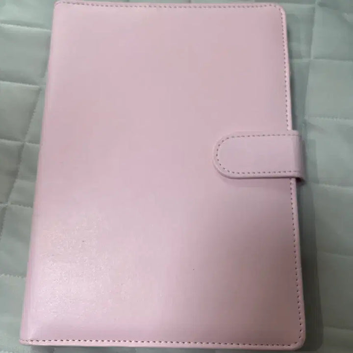 [BUNJANG] Pink Macaron Binder with Sleeves - Idol Photocard Storage / 핑크샥 마카롱 바인더 팔아요 용지 포함 아이돌 포카