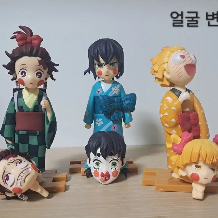 [BUNJANG] Demon Slayer: Kimetsu no Yaiba Entertainment District Arc Zenko, Inoko, Sumiko Figure Set / 귀멸의 칼날 유곽편 [젠이츠, 이노스케, 탄지로] 피규어