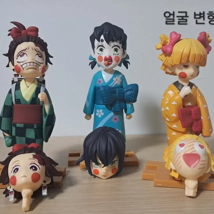 [BUNJANG] Demon Slayer: Kimetsu no Yaiba Entertainment District Arc Zenko, Inoko, Sumiko Figure Set / 귀멸의 칼날 유곽편 [젠이츠, 이노스케, 탄지로] 피규어