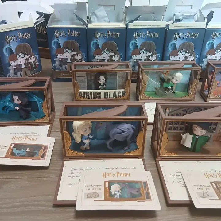 [BUNJANG] Popmart Harry Potter Hogwarts World Snape, Malfoy (9 Types) Bundle Set / 급처 팝마트 해리포터 호그와트 세계관 스네이프,말포이 등 9종 일괄
