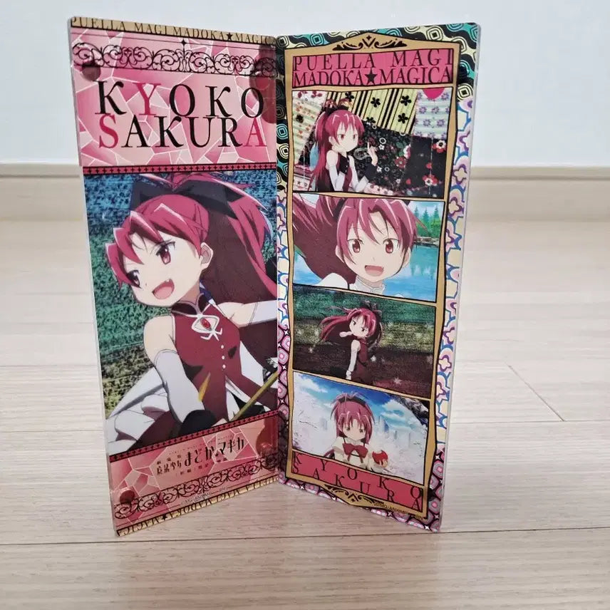 [BUNJANG] Puella Magi Madoka Magica Kyoko Sakura Acrylic Stand / 마법소녀 마도카 마기카 쿄코 마마마 반역 아크릴 스탠드 병풍