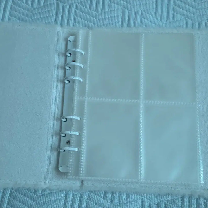 [BUNJANG] A5 Photocard Holder Binder Collector Book White / 포토카드 바인더 리본 화이트 포카홀더 콜렉터북 A5 20매