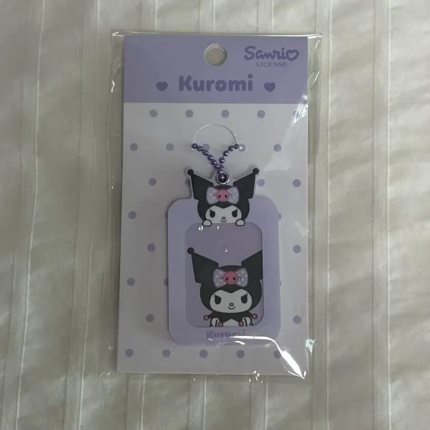 [BUNJANG] Sanrio Kuromi ID Photo Holder / 산리오 쿠로미 증사홀더 증명사진 홀더 아이돌 증사