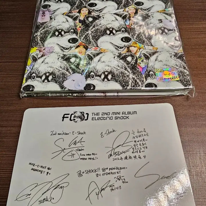 [BUNJANG] f(x) Electric Shock Group Version Photocard - Krystal, Sulli / 에프엑스 fx 일렉트릭 쇼크. 단체버전 포카, 크리스탈. 설리