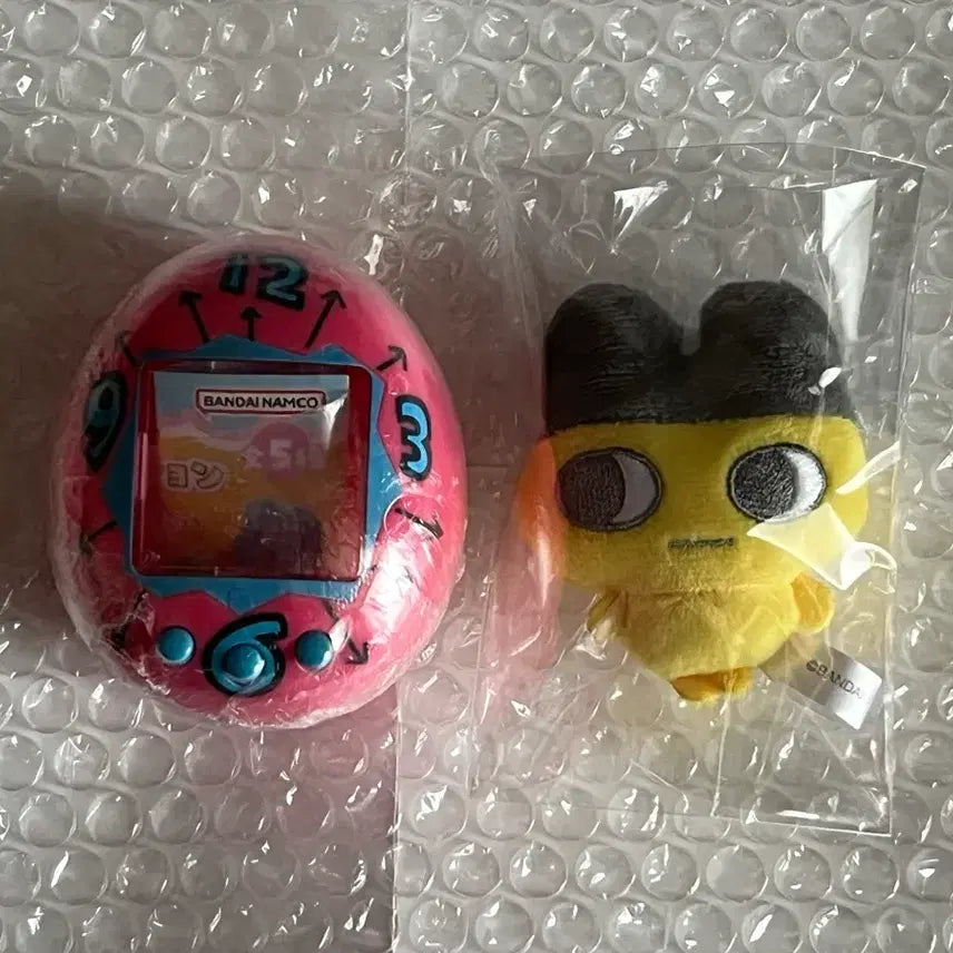 [BUNJANG] Tamagotchi Mamechi Plush Doll Carry Case Bundle Set / 다마고치 마메치 봉제인형 캐리 케이스 일괄