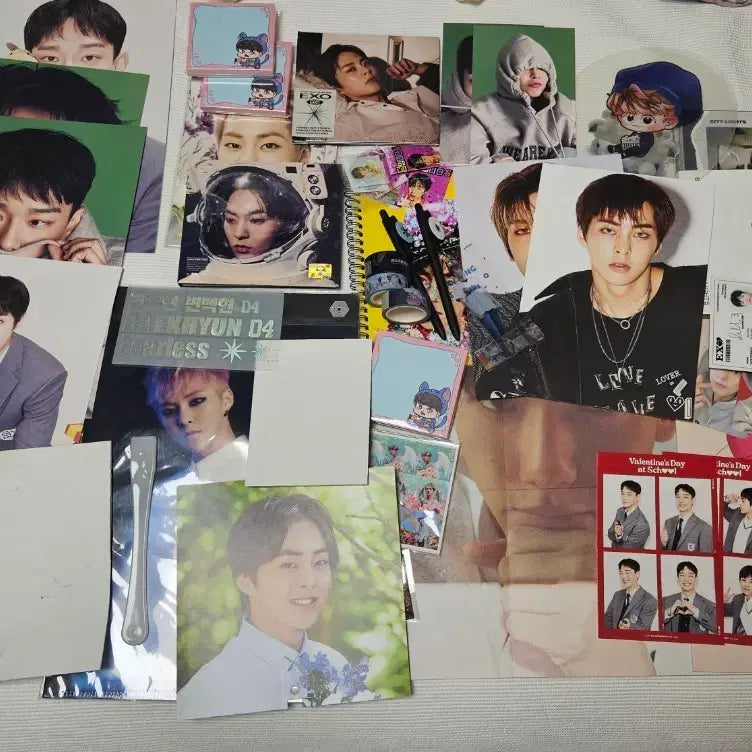 [BUNJANG] EXO Chenbaekxi Goods Bundle Set (Unsealed) / [반택포] 엑소 첸백시 굿즈 일괄 처분