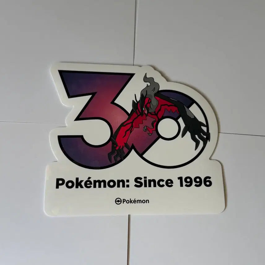 [BUNJANG] Pokemon 30th Anniversary Yveltal Sticker / 포켓몬스터 30주년 스티커 판매 교환 이벨타르