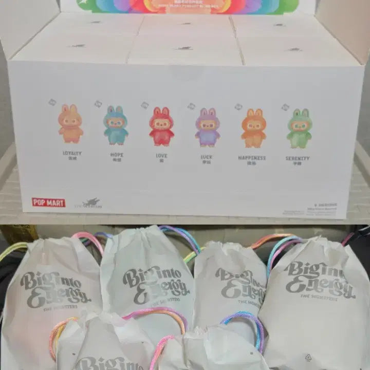 [BUNJANG] Labubu Big Into Energy 6-Piece Full Set (Unsealed) / (개봉,일괄)라부부 Big Into Energy 6종 풀세트