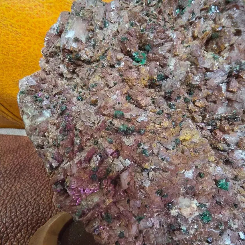 [BUNJANG] Rare Rosasite and Malachite Mineral Specimen / 로자사이트.말라카이트 공작석(희귀광물) .