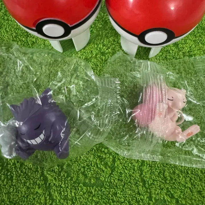 [BUNJANG] Pokemon Friends Mew &amp; Phantom Figures Bundle Set / Cu포켓몬 몬스터볼 팬텀