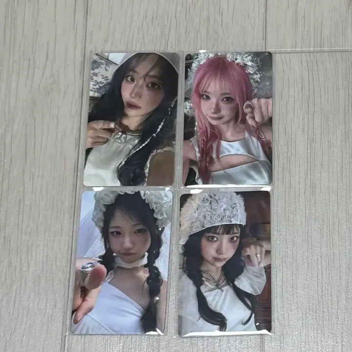 [BUNJANG] QWER Ceremony Weverse POB Photocard Set / QWER Ceremony 위버스 미공 세트