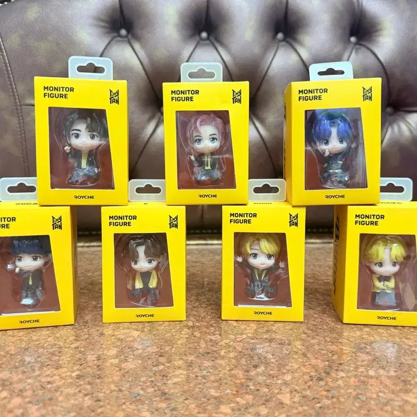 [BUNJANG] BTS TinyTAN Butter Monitor Figure Bundle Set / BTS 타이니탄 버터 모니터 피규어