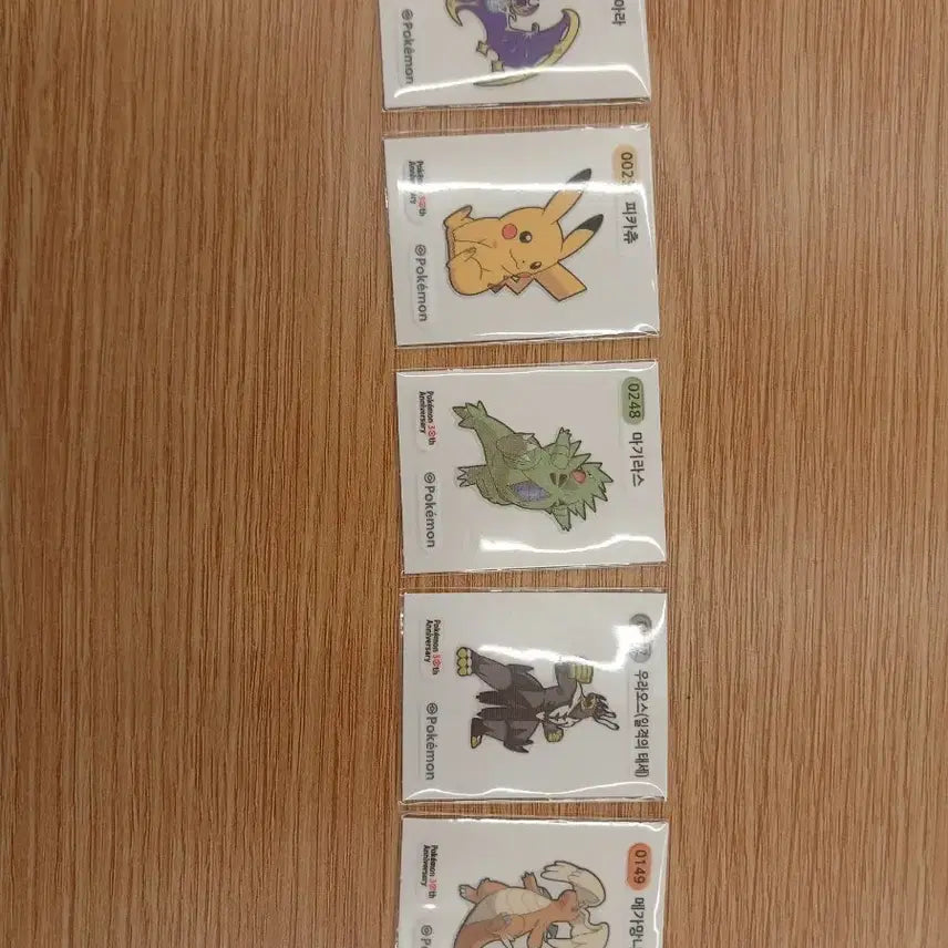 [BUNJANG] Pokemon Bread Stickers Bundle Set / 포켓몬 띠부씰