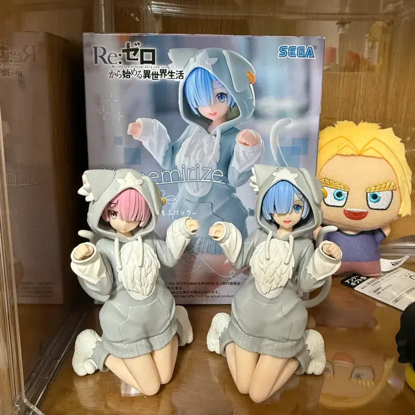 [BUNJANG] SEGA Re:Zero Rem &amp; Ram Figure Set / 세가 렘람 피규어
