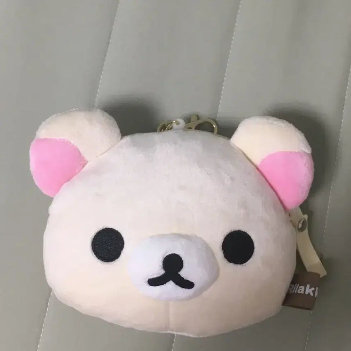 [BUNJANG] San-X Rilakkuma Reversible Pouch Plush Doll / 코리락쿠마 릴패스 파우치 인형
