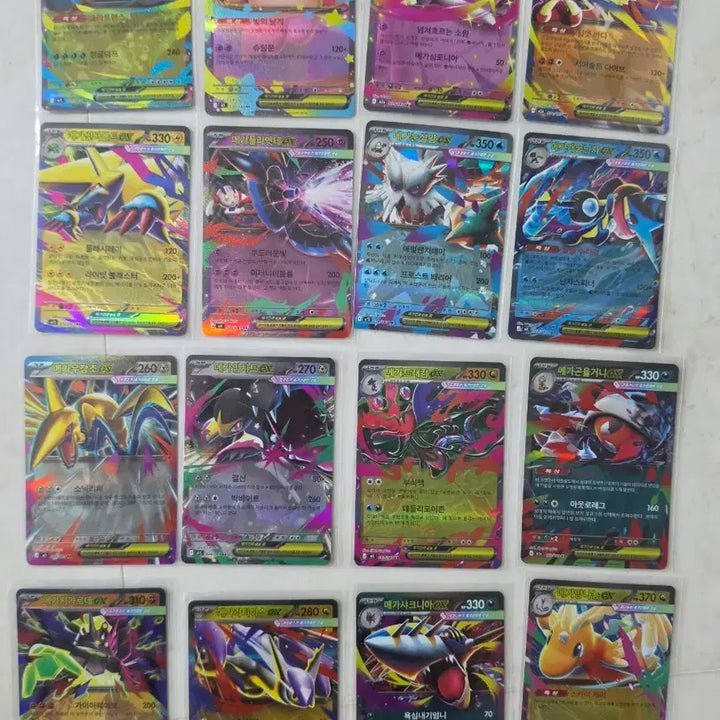 [BUNJANG] Pokemon Mega EX RR Card Bundle (16 cards) / 포켓몬카드 메가 진화 RR카드 16개 일괄