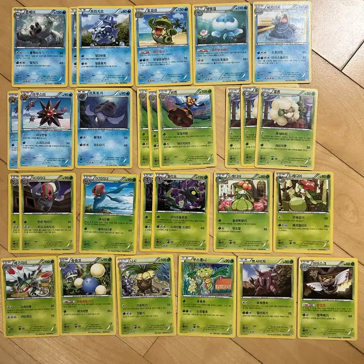 [BUNJANG] Pokemon Black &amp; White (U Grade) Trading Cards / 포켓몬 B/W 카드 (u등급) 모음