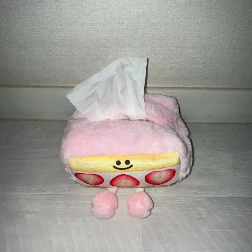 [BUNJANG] Strawberry Cake Tissue Case / 딸기케이크 휴지 케이스