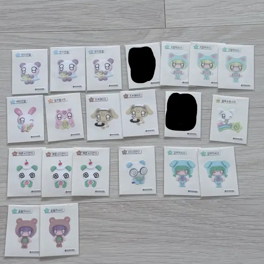 [BUNJANG] WooHoo Sticker Collection Trading / 후후이 띠부씰 교환 판매
