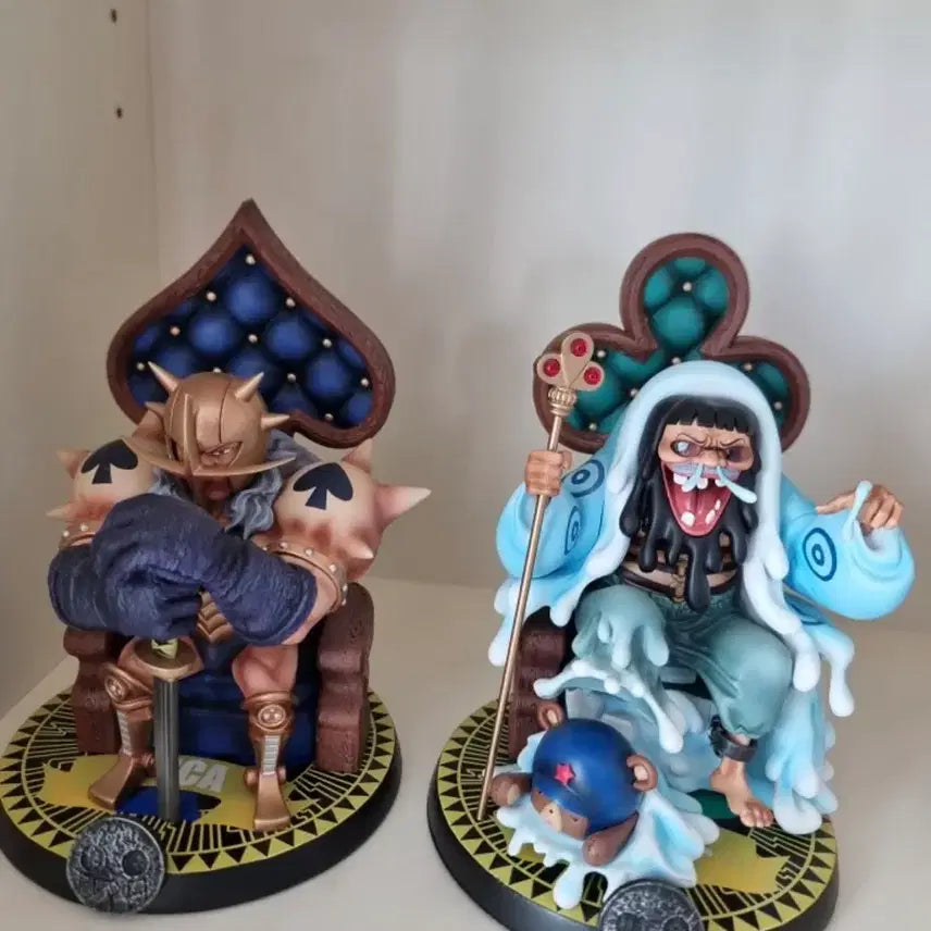 [BUNJANG] Doflamingo Family Resin Bundle Set (4 Types) / 도플라밍고 패밀리 레진 일괄 4종 좌상