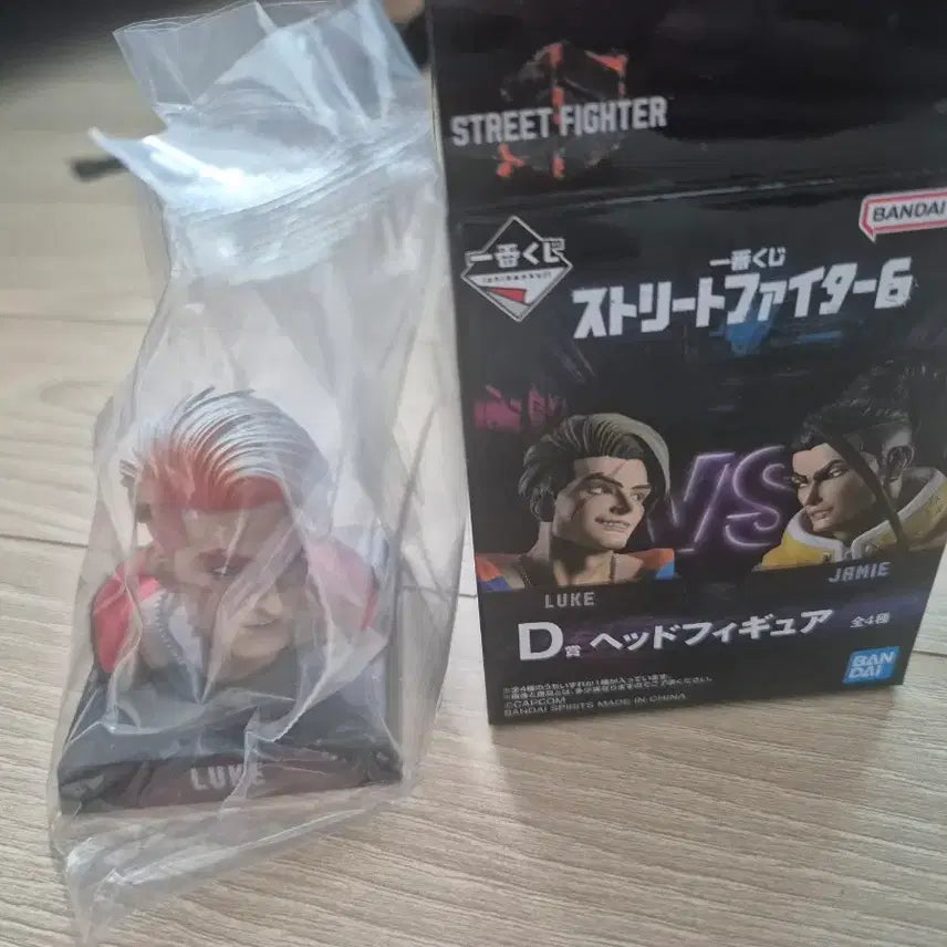 [BUNJANG] Street Fighter Ichiban Shoji Prize D Luke Head Figure (Sealed) / 스트리트파이터 제일복권 D상 루크 헤드 피규어 미개봉입니다.