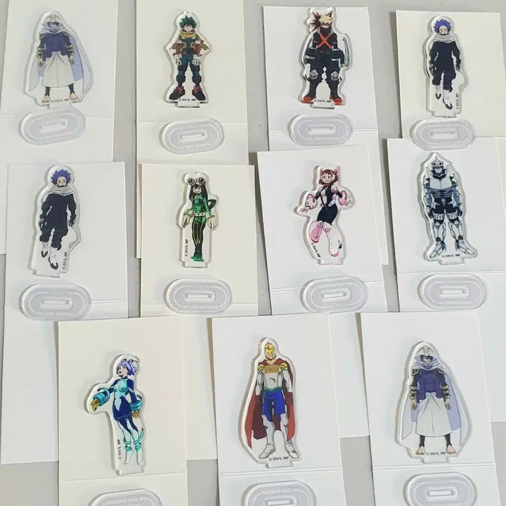 [BUNJANG] My Hero Academia Acrylic Stand Set / 다이소 나의 히어로 아카데미아 아크릴 스탠드 팔아요(일괄)