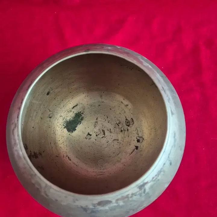 [BUNJANG] Antique Brass Chamber Pot / 유기 요강 (시대감과희소성있습니다)무료배송