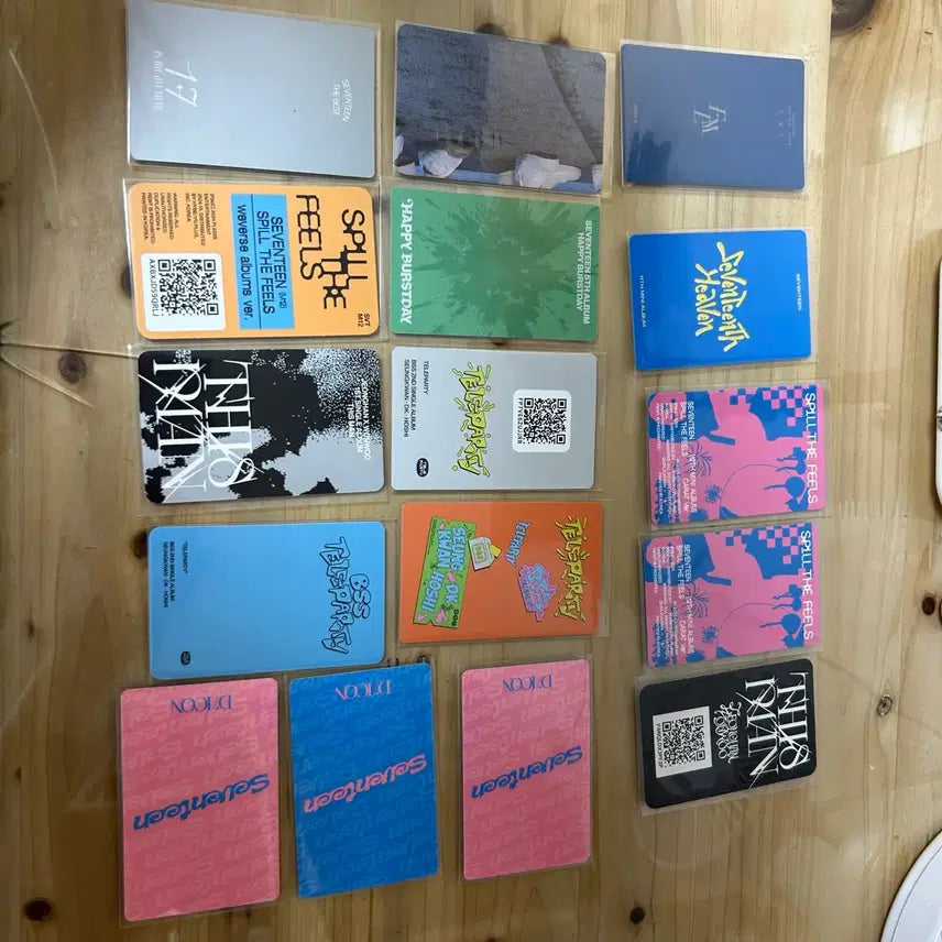 [BUNJANG] SEVENTEEN Photocard Collection / 세븐틴 포토카드 모음