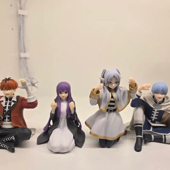 [BUNJANG] Sousou no Frieren Chokonose Figure 4 Types Set / 장송의 프리렌 쵸코노세 피규어 4종 세트