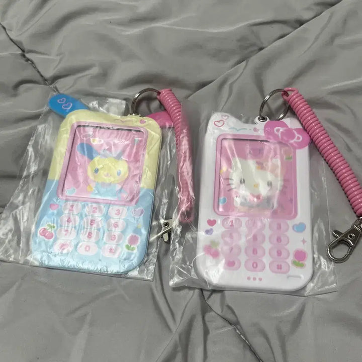 [BUNJANG] Usahana Hello Kitty Photocard Keyring Bundle Set / 우사하나 헬로키티 포토 카드 키링 일괄