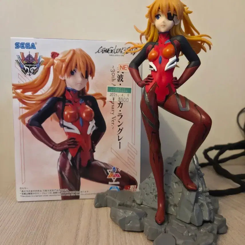[BUNJANG] Evangelion 30th Anniversary Luminasta Asuka Langley Figure / 에반게리온 30주년 루미나스타 아스카 랑그레이 피규어